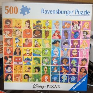 Disney Pixar Characters Puzzle - 500 Pieces